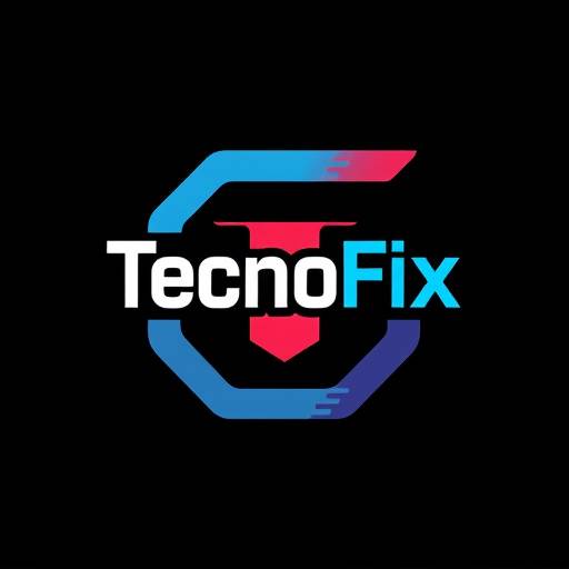 Logotipo estilizado da TecnoFix